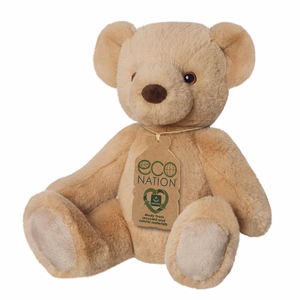 Eco Nation keskkonnahoidlik kaisukaru plüüslelu, 28 cm