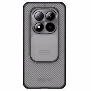 Nillkin CamShield Pro ümbris Xiaomi Redmi Note 15 Pro+ 5G/Poco M8 Pro 5G läbipaistev must