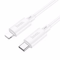 Kaabel USB C to Lightning Hoco PD 27W 2 m X88 valge