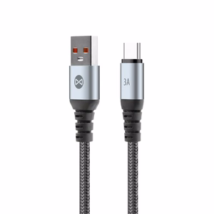 Forever Braix kaabel USB - USB-C 1,0 m 3A must