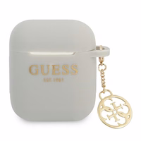 Guess GUA2LSC4EG AirPodsi kate hall/halli Silikoonist Charm 4G kollektsioon