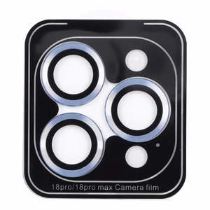 BLUE STAR Easy Install kaameraobjektiivide kaitse seadmele iPhone 18 Pro / 18 Pro Max, värv: helesinine