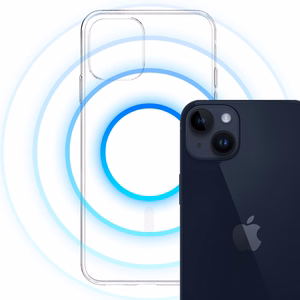 3mk Clear MagCase jaoks Apple iPhone 14 Plus - läbipaistev