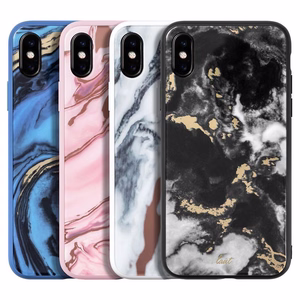Laut MINERAL GLASS ümbris seadmele iPhone XS Max, mineraalvalge