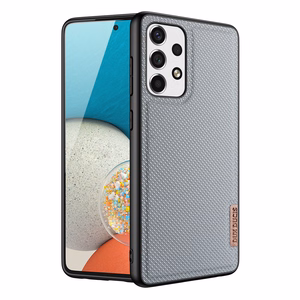 Dux Ducis Fino чехол из нейлонового материала для Samsung Galaxy A73 синий