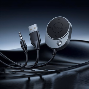 Wireless car receiver Hoco AUX Bluetooth with kaabel Jack 3,5 mm E150 metal hall
