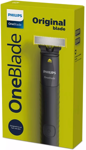Philips Norelco OneBlade QP1424/10 men's shaver Foil shaver Trimmer Charcoal
