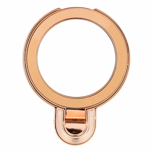 Phone stand CIRCLE - stick-on - kuldne