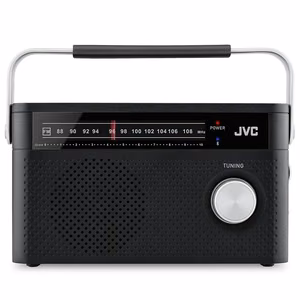 JVC RA-E315B – kaasaskantav raadio, must