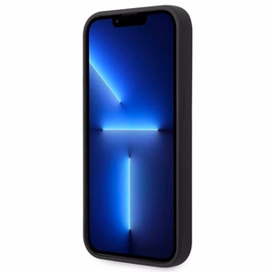 Guess GUHMP14LSBPLK iPhone 14 Pro 6.1" must/must hard ümbris Silicone Logo Plate MagSafe