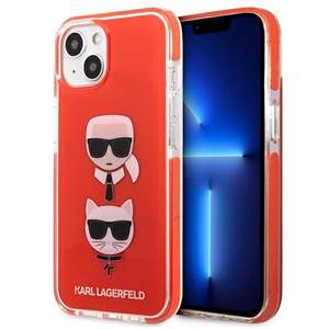 Karl Lagerfeld Karl&Choupette Head Case for iPhone 13 mini - Red