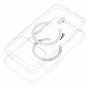Ümbris jaoks iPhone 16 PRO Forcell F-Protect läbipaistev Hybrid Premium ühilduv koos Magsafe läbipaistev