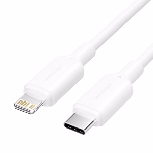 USB-C kuni Lightning kaabel 3A 480Mbps 1m, valge