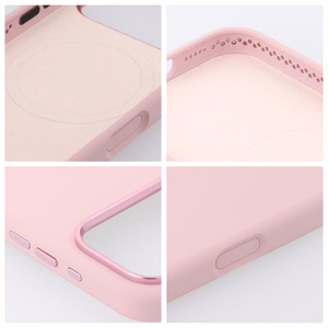 Ümbris jaoks iPhone 16 PRO MAX Forcell F-Protect Raam Premium ühilduv koos Magsafe roosa