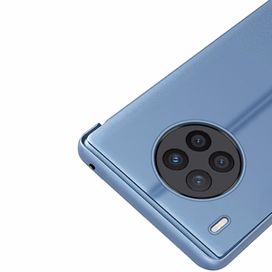 Clear View Case чехол для Huawei nova 8i чехол с клапаном чёрный