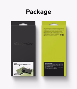Ringke Folio Signature Flip Leather ümbris Samsung Galaxy S22 + (S22 Plus) must (FSS118R262)