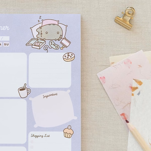 Pusheen Moments päevaplaneerija, 54 A5 lehekülge