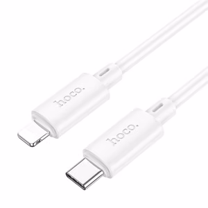 Hoco X88 USB-C - Lightning kaabel, PD 2.4A 20W, 1 m, valge