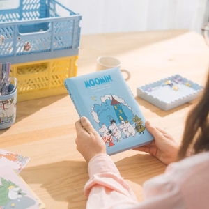 Moomins A5 märkmik pliiatsiga