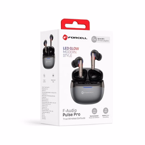 Forcell F-Audio Pulse Pro ANC + ENC Wireless In-Ear TWS Earbuds black