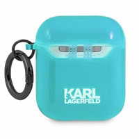 Karl Lagerfeld Choupette ümbris AirPods 1/2 jaoks - sinine