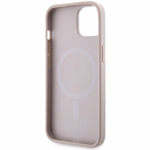 Guess GUHMP14SHGCFSEP iPhone 14 6.1" roosa/roosa hard ümbris GCube Stripes MagSafe