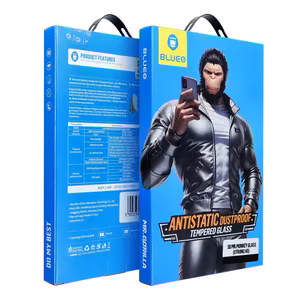 5D Mr. Monkey Glass - jaoks Samsung Galaxy A35 / A55 / S25 FE must (Strong Lite)