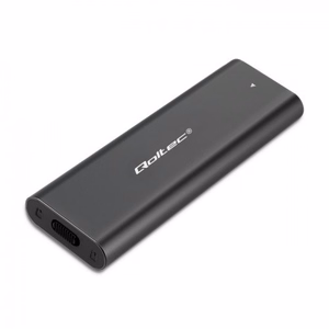 Qoltec 50312 SSD ketta korpus must M.2