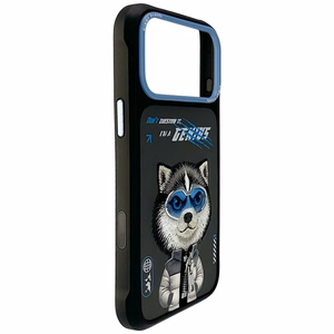 Nimmy Cool&Cute 2.0 Wolf Ümbris jaoks iPhone 17 Pro Max - Must