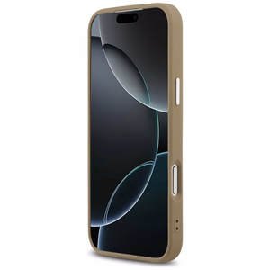 GUESS ümbris jaoks IPHONE 17 Pro Max compatible with MagSafe GUHMP17XPGTSPSW (Grained PU Triangle Logo) brown