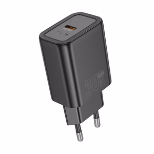 Laadija Hoco N63 30W GaN USB-C/USB-A must