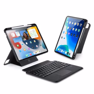 DUX DUCIS case DK foldable with Wireless Keyboard jaoks iPad 4/5/6/iPad Pro 11 (2018/2020/2021/2022) must
