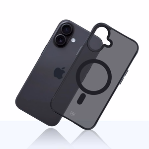 3mk Smoke MagCase jaoks iPhone 17 - Must Semi-Läbipaistev