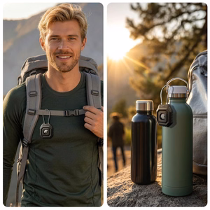 Tech-Protect Kevlar Seal ümbris Apple AirTag 1/2 - must