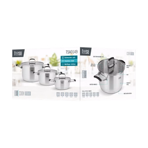 TEESA COOK PRIME cookware set, 6 pcs.