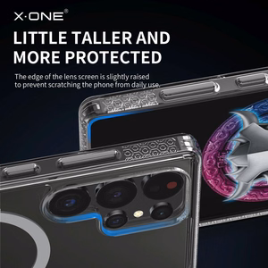 X-ONE Dropguard Magnetic Case Pro ümbris (ühildub MagSafe'iga) Samsung Galaxy S25 jaoks