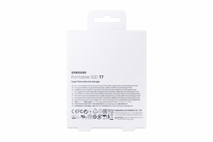 Samsung T7 Väline SSD-ketas 1TB USB 3.2 Lugemine 1050 MB/s Kirjutamine 1000 MB/s