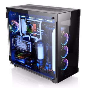 Thermaltake View 91 TG RGB arvutikorpus, Ultra Tower, must