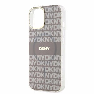 DKNY IML Mono & Stripe MagSafe ümbris jaoks iPhone 15 / 14 / 13 - beige