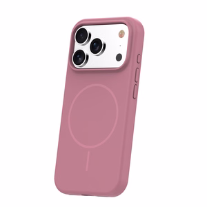 Silicone Thin Mag ümbris iPhone 17 Pro Max 6,9" roosa