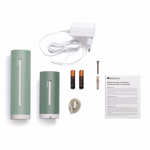 Netatmo NWS-M – nutikas ilmajaam, mündiroheline