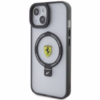Ferrari FEHMP15SUSCAH iPhone 15 6.1" läbipaistev hardcase Ring Stand 2023 Collection MagSafe