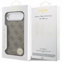 Guess 4G Classic Logo MagSafe Ümbris jaoks iPhone Air - Brown