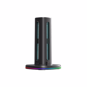 AmazingThing Thunder Pro PlayDock laadija Nintendo Switch 2 kontrolleritele - must
