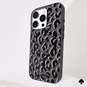 Kate Spade New York Protective MagSafe - Case for iPhone 16 Pro (City Leopard)