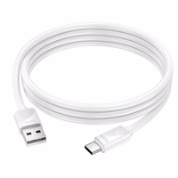 Kaabel USB A to USB C Hoco 3A 1 m X114 valge
