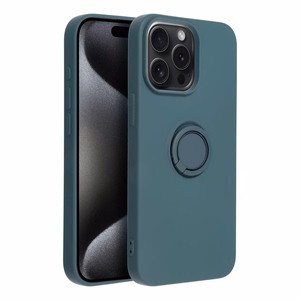 SILICONE RING ümbris jaoks IPHONE 15 Pro Max roheline
