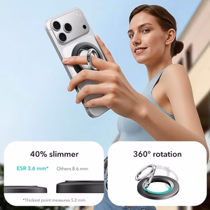 ESR Magnetic HaloLock MagSafe Phone Hoidja - must