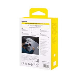 Baseus Gem USB-A kuni Lightning 2.4A kiirlaadimiskaabel 2 m, lilla