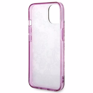 Guess GUHCP14MHGPLHF iPhone 14 Plus 6.7" фуксия/фуксия жёсткий чехол Porcelain Collection
